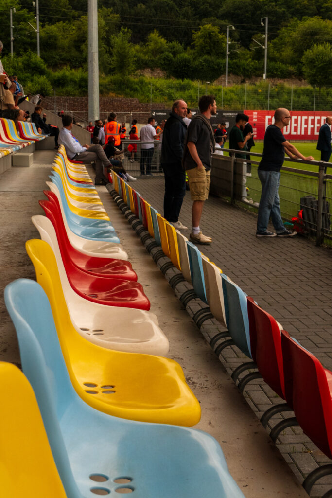 Tribune, Stands, Differdange, Champions League